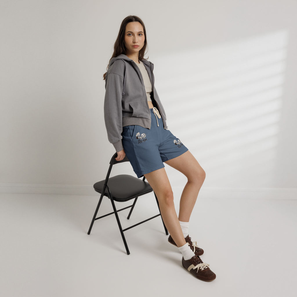 Die High Graphic Sweat Shorts — Lightweight Fleece Casual Lounge Shorts