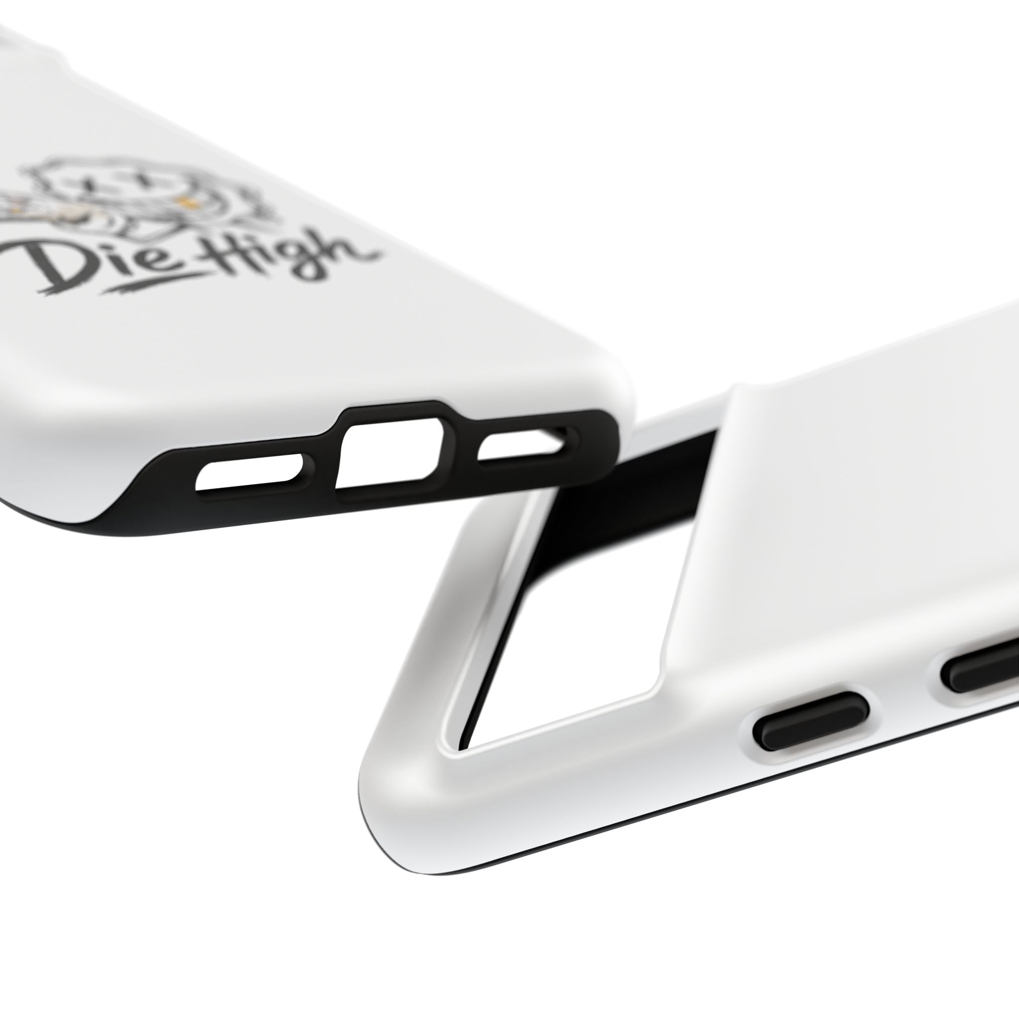 Phone Case — "Die High" Smiling Joint Graphic
