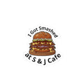 I Got Smashed Burger Sticker — Kiss-Cut Vinyl Decal