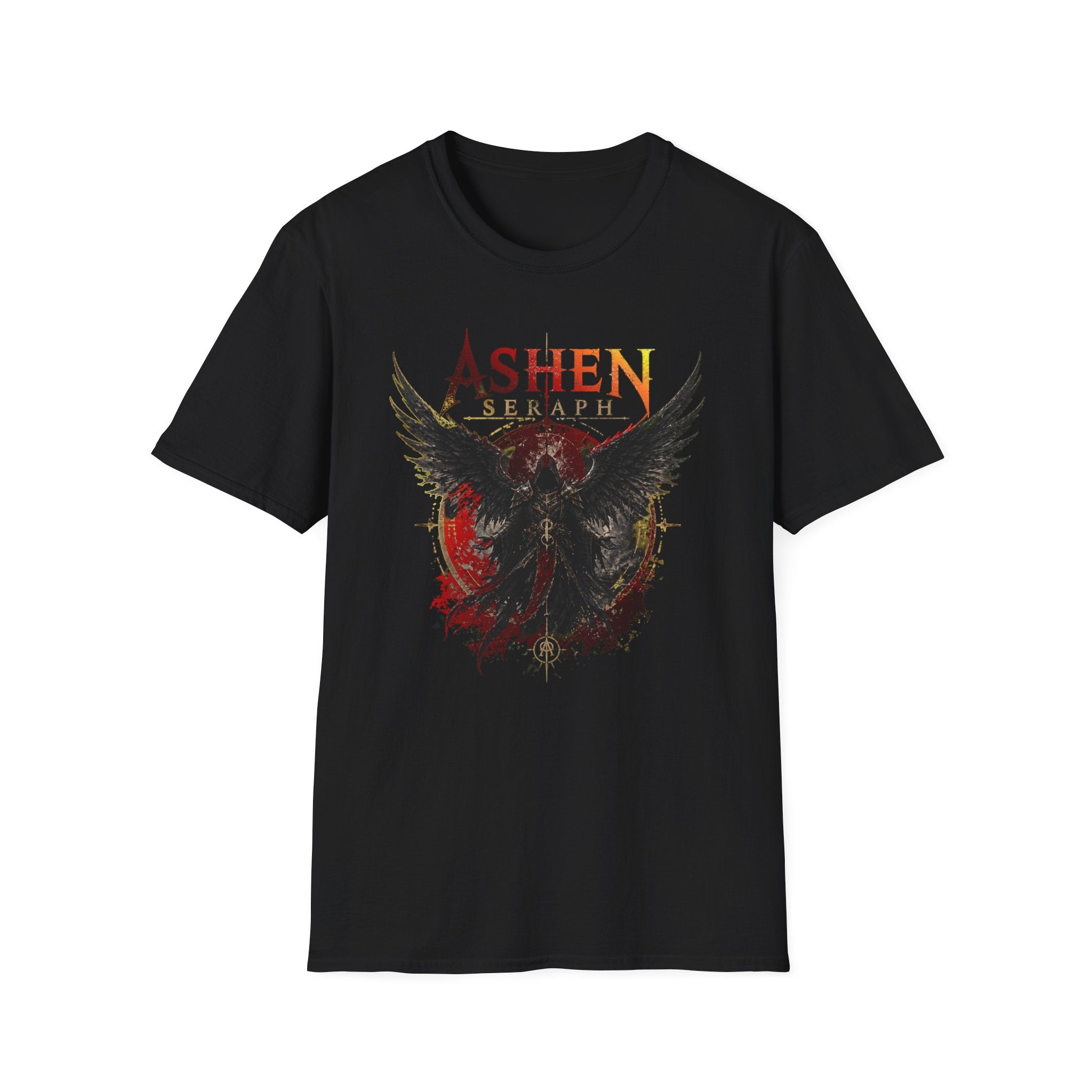 Ashen Seraph T-Shirt — Dark Angel Graphic Tee