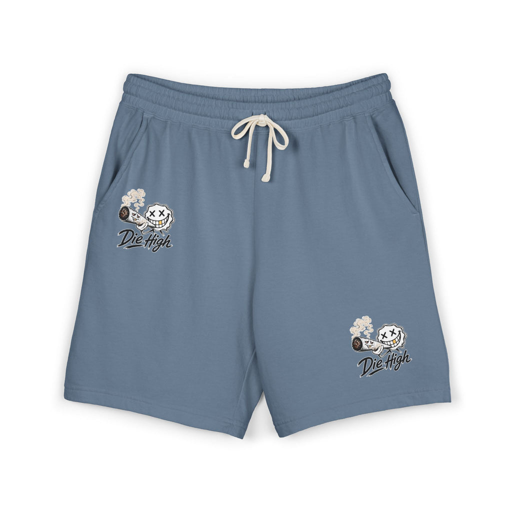 Die High Graphic Sweat Shorts — Lightweight Fleece Casual Lounge Shorts
