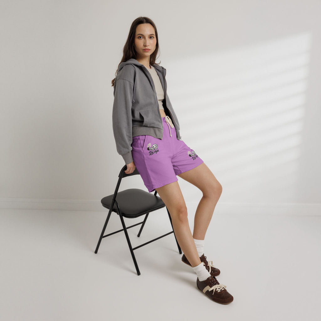 Die High Graphic Sweat Shorts — Lightweight Fleece Casual Lounge Shorts