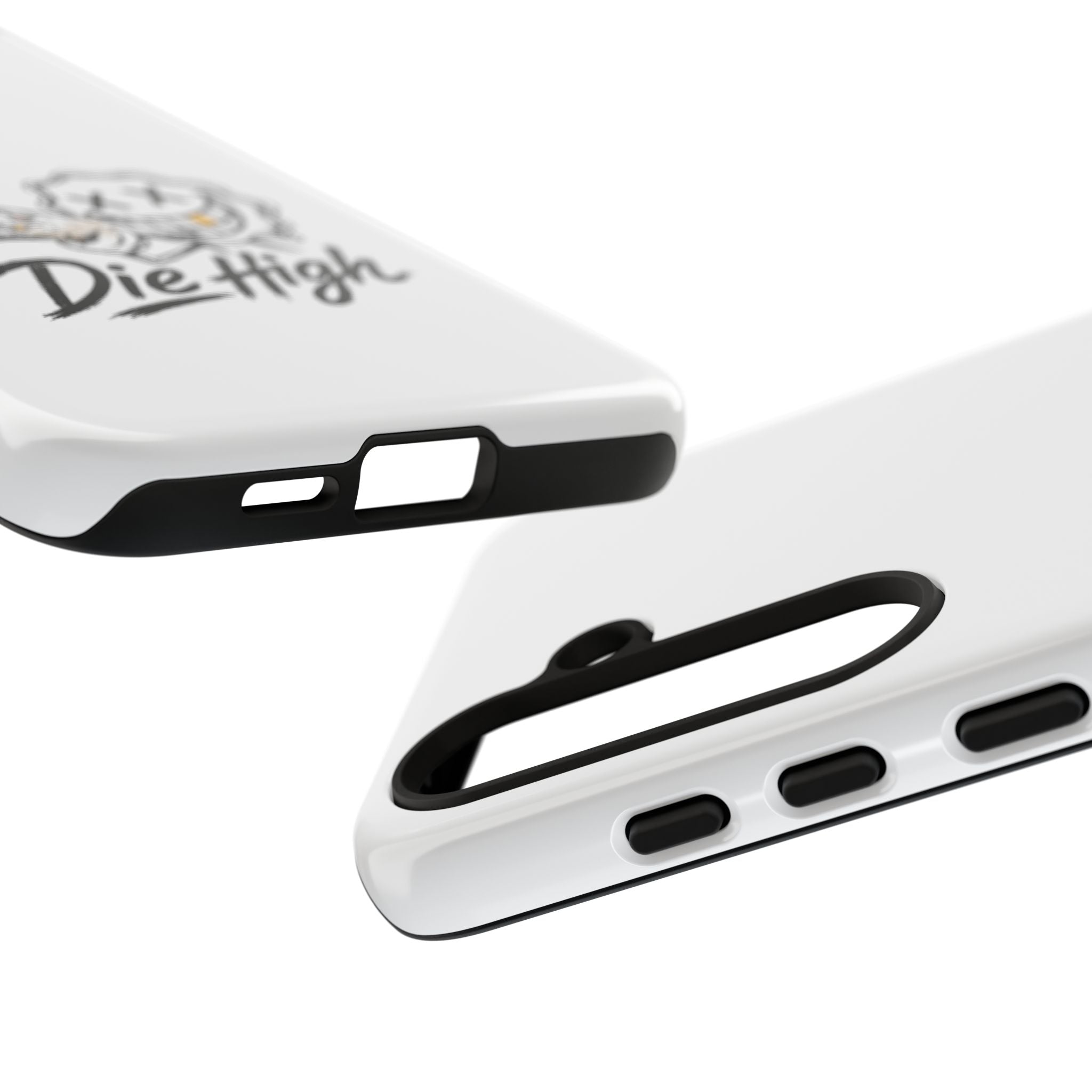 Phone Case — "Die High" Smiling Joint Graphic