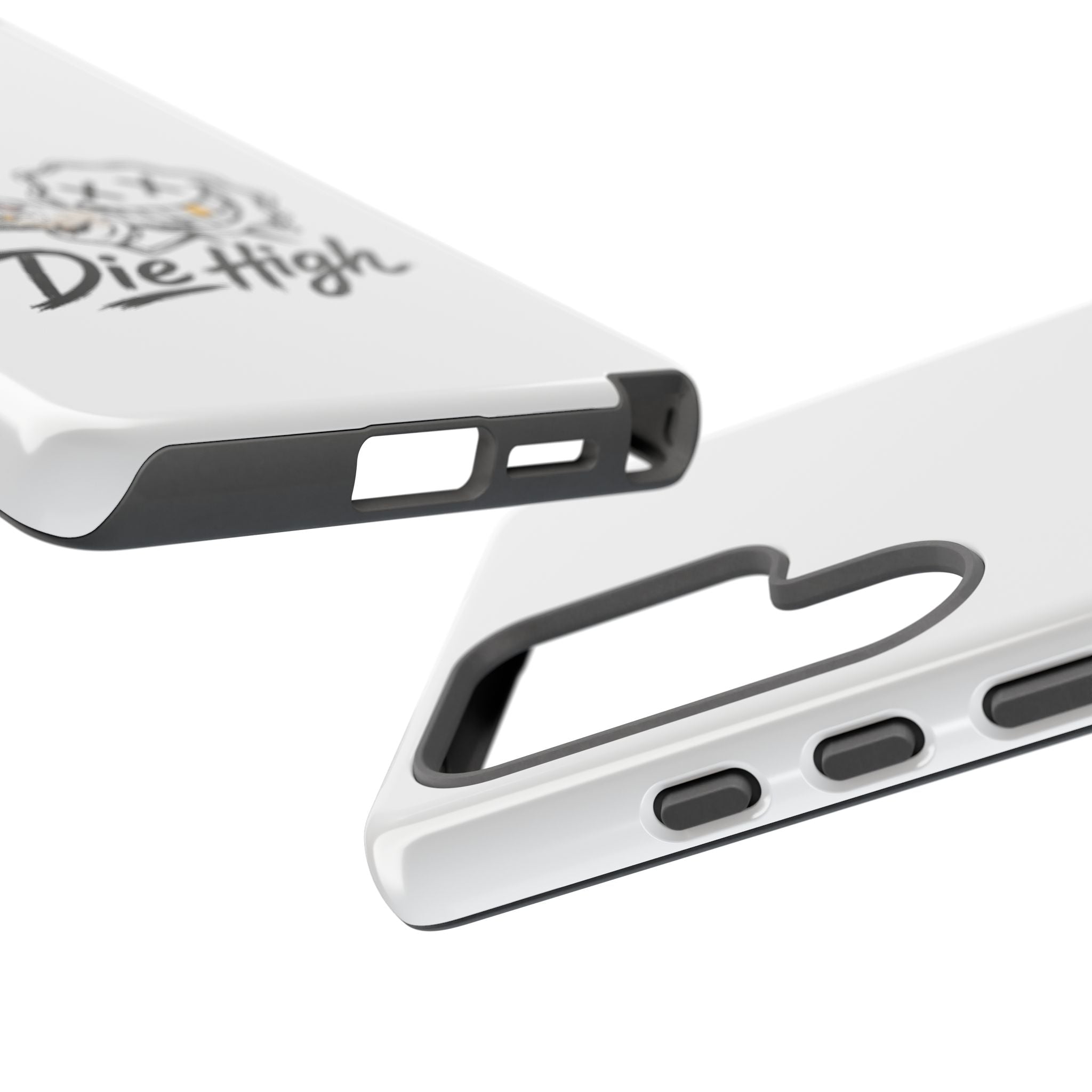 Phone Case — "Die High" Smiling Joint Graphic