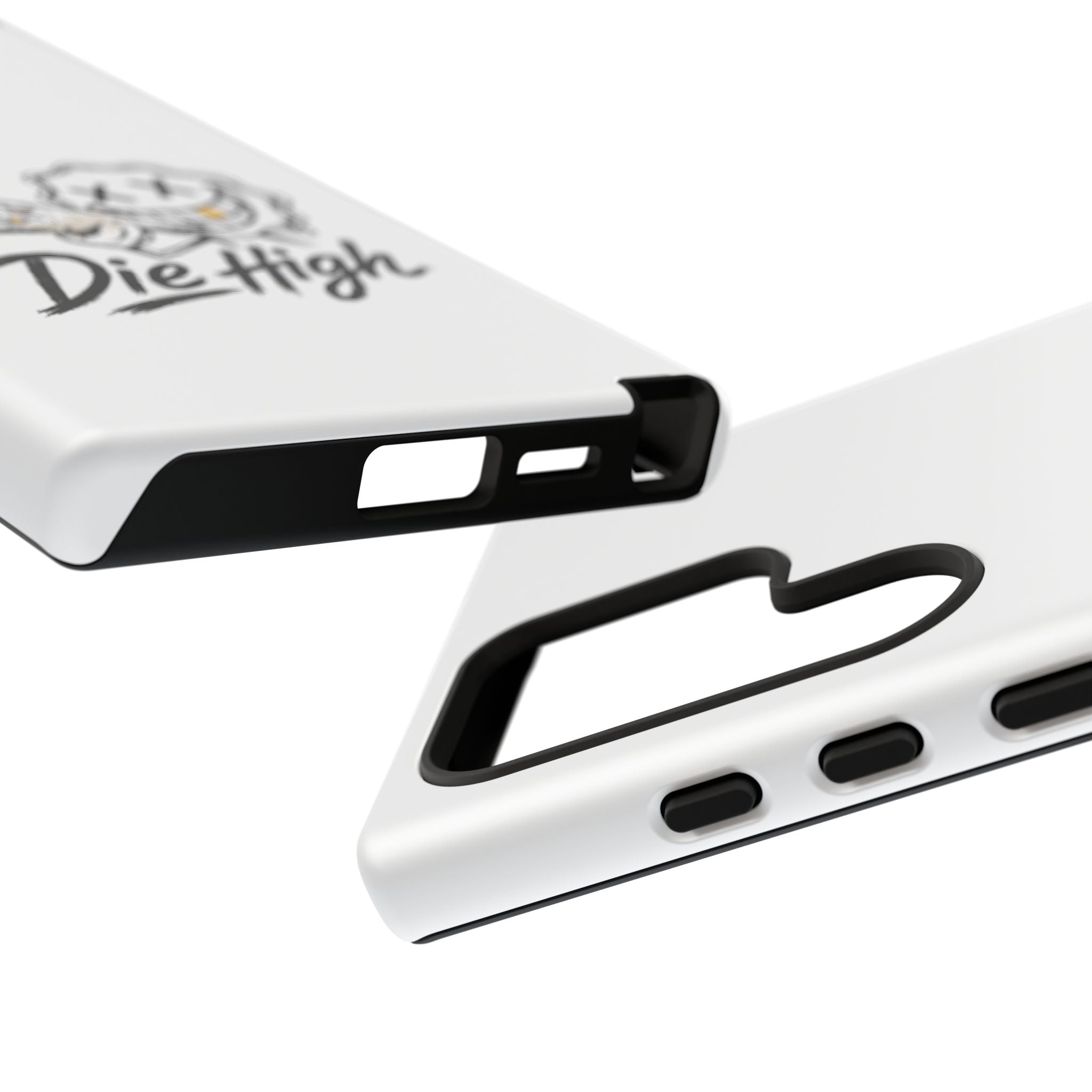 Phone Case — "Die High" Smiling Joint Graphic