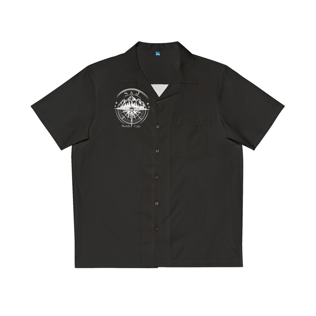Men's Hawaiian Shirt — 'I'd Smash That!' Burger Graphic Camp Shirt