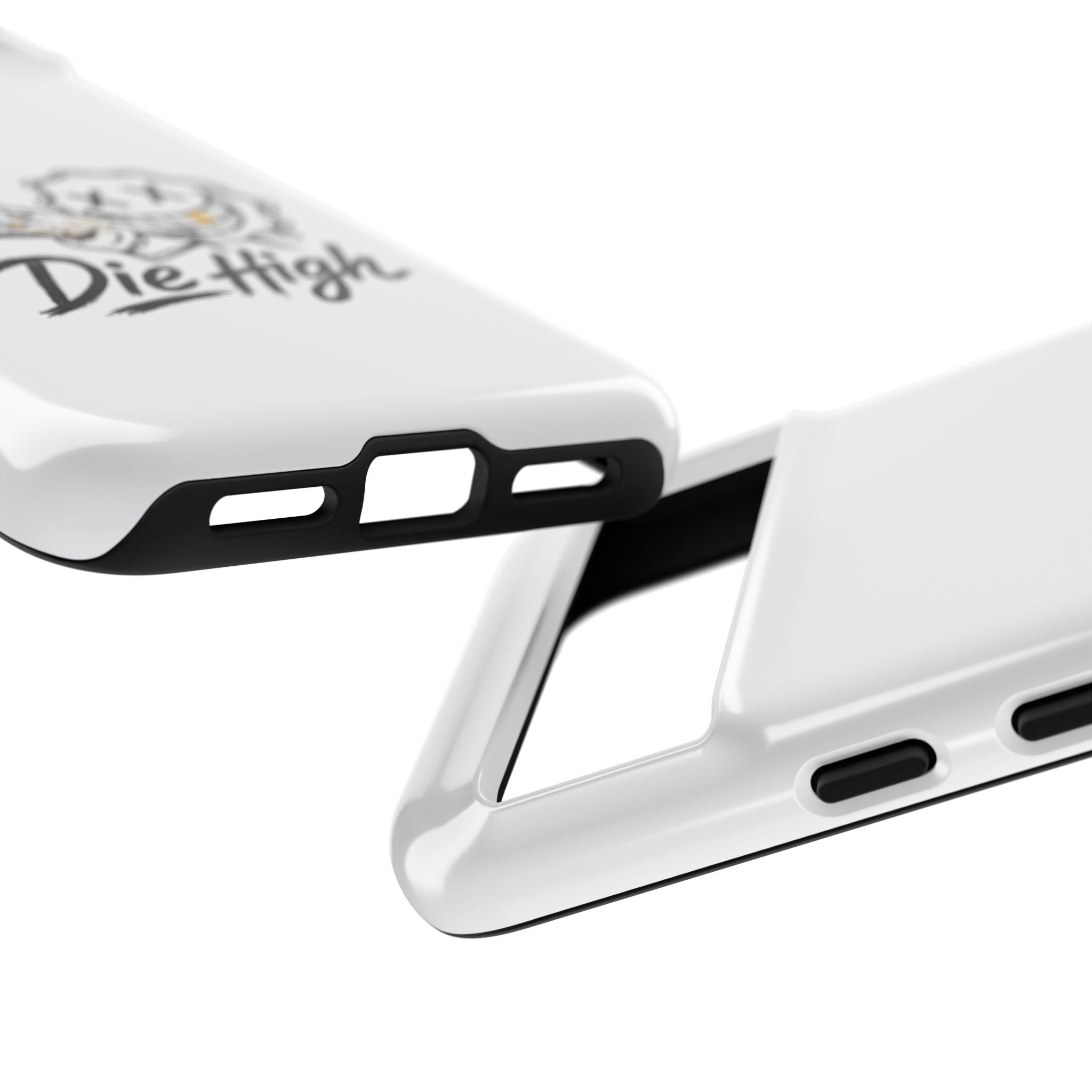 Phone Case — "Die High" Smiling Joint Graphic