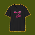 Max Trixi "Lay It On The Line" Graphic T-Shirt — Retro 80s Rock Band Tee
